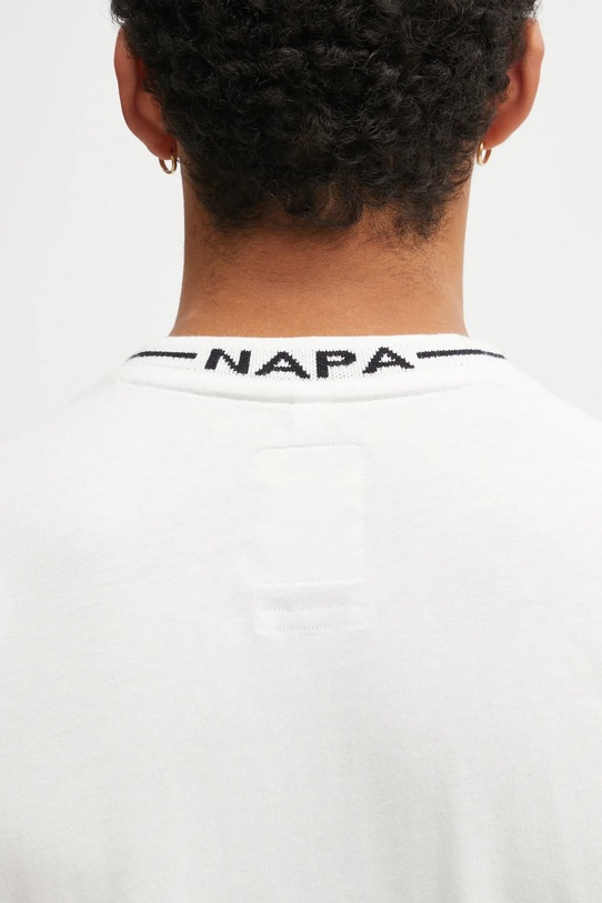 Хлопковая футболка Napapijri Napapijri x Martine Rose бежевый NP0A4I562061