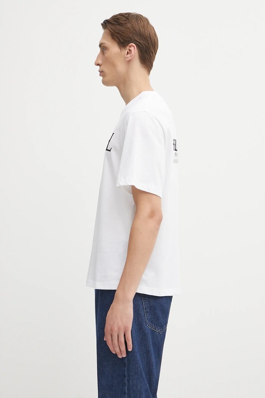 Helmut Lang t-shirt bawełniany P04HM507 biały AW25
