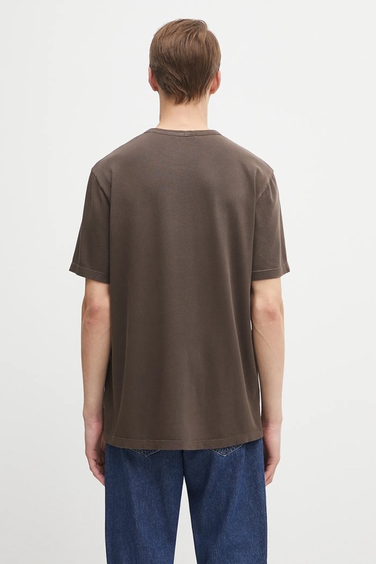 Îmbrăcăminte Helmut Lang tricou din bumbac P05HM501 maro