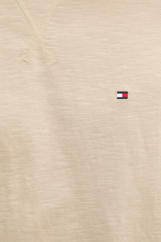 Tommy Hilfiger tričko pánské bavlněné UM0UM03605 béžová