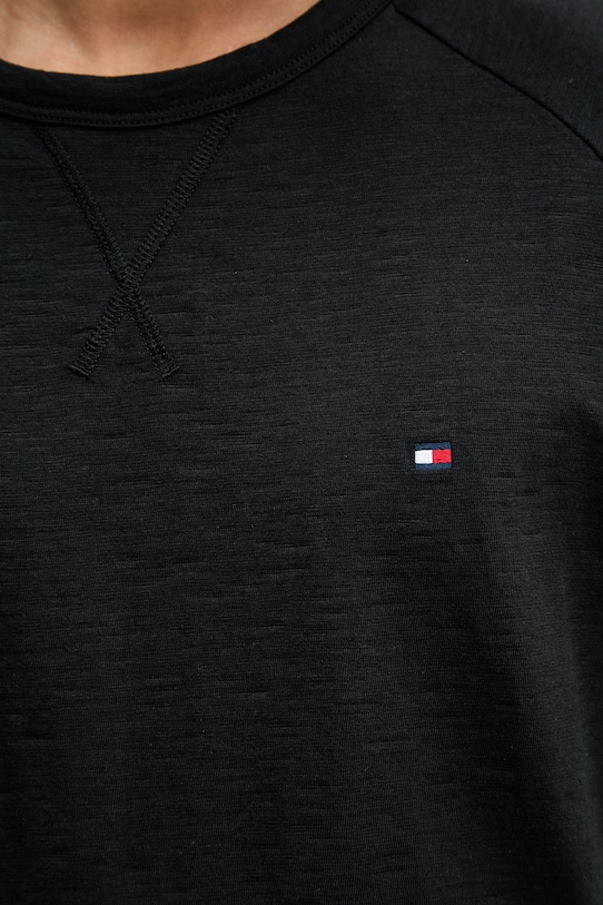 Tommy Hilfiger tričko pánské bavlněné UM0UM03605 černá