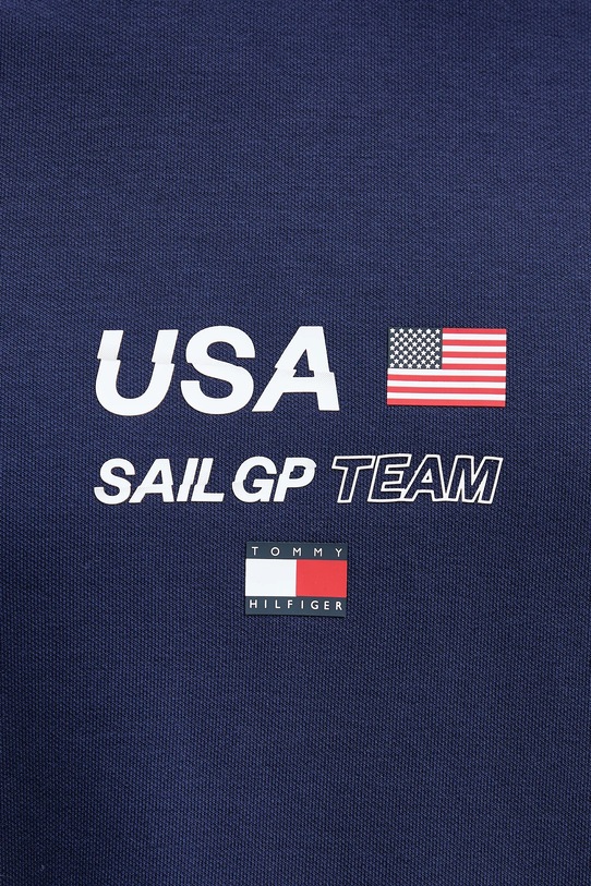 Kratka majica Tommy Hilfiger x SAIL GP MW0MW41417 mornarsko modra