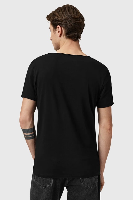 Odzież AllSaints t-shirt bawełniany TONIC M052JB czarny
