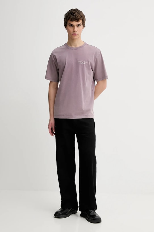 Filling Pieces t-shirt bawełniany Vinyl 422520500240 różowy AW25