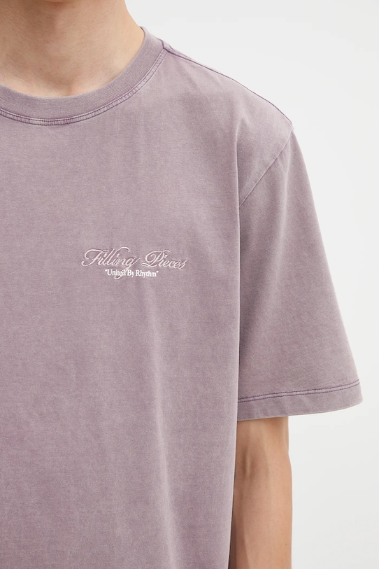 Filling Pieces t-shirt bawełniany Vinyl różowy 422520500240