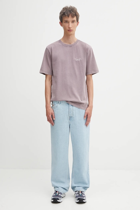 Filling Pieces t-shirt bawełniany Vinyl 422520500240 różowy