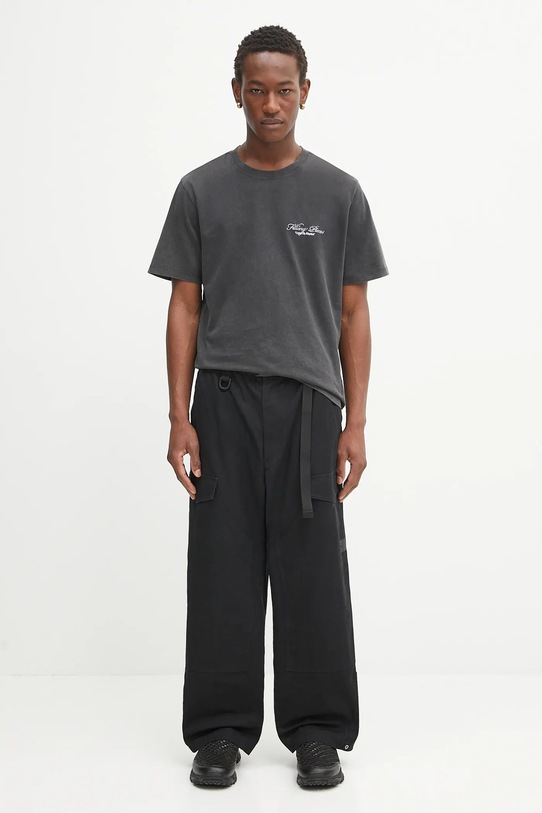 Bavlněné tričko Filling Pieces Vinyl 422520500240 šedá