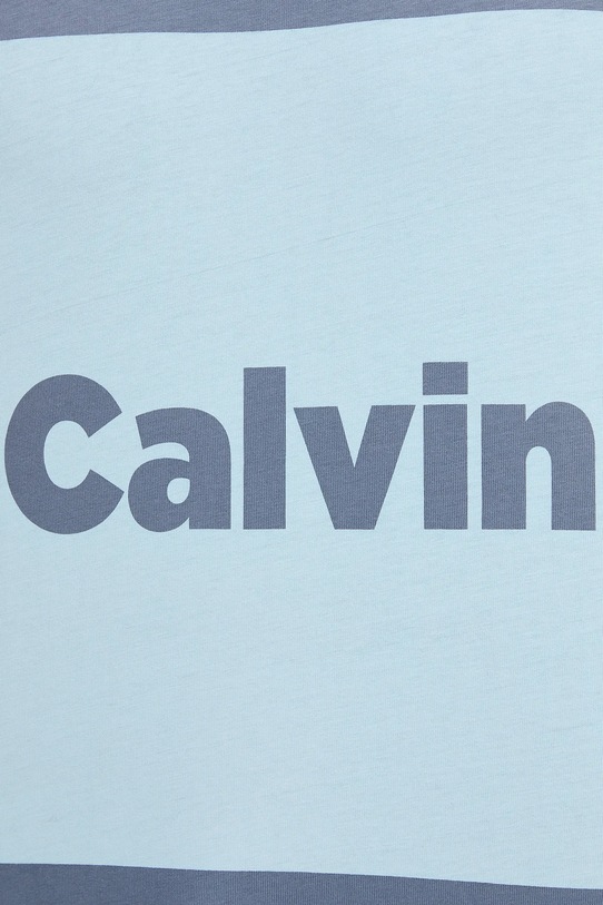 Bavlnené tričko Calvin Klein Jeans LV04RD813G fialová