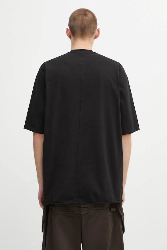 Odzież Rick Owens DRKSHDW t-shirt bawełniany Jumbo Ss T DU02E7274.RIGEP1 czarny