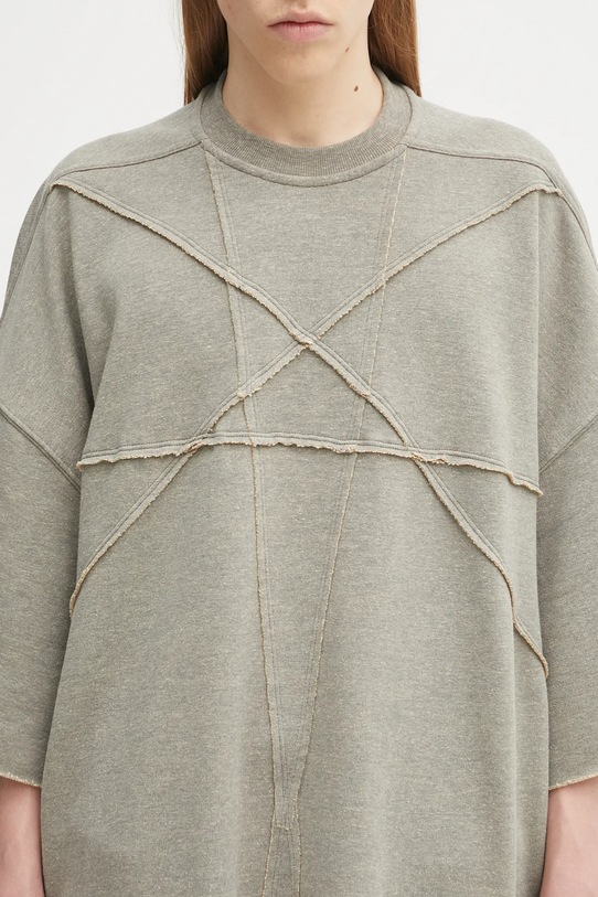 Rick Owens DRKSHDW t-shirt Tommy T szary DU02E7259.FGMET2