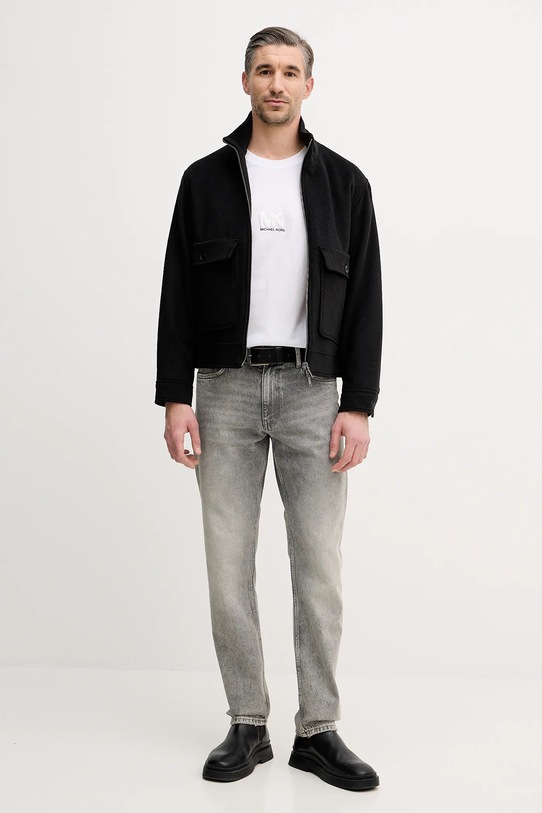 Michael Kors t-shirt bawełniany CF552PXFV4 biały AW25