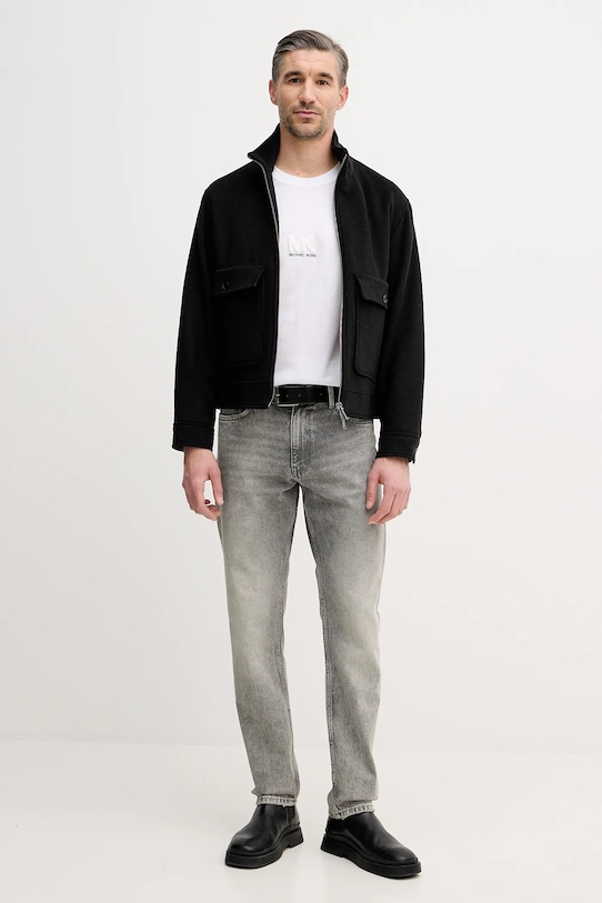 Michael Kors t-shirt bawełniany CF552PXFV4 biały AW25