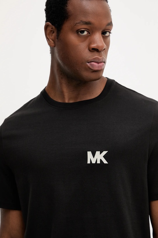 Michael Kors t-shirt bawełniany czarny CF552PT1V2