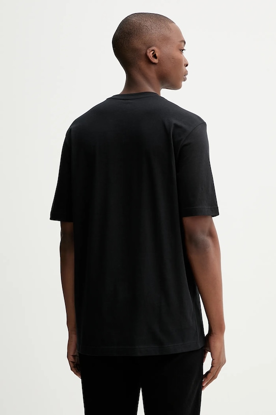 Odzież adidas t-shirt bawełniany HLDY Court JN2501 czarny