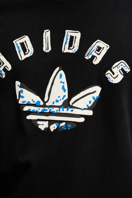 adidas Originals t-shirt bawełniany GRFX JX3090 czarny