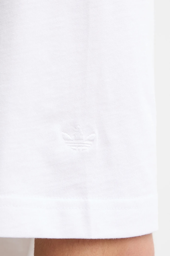 adidas Originals t-shirt bawełniany Varsity JX8155 biały