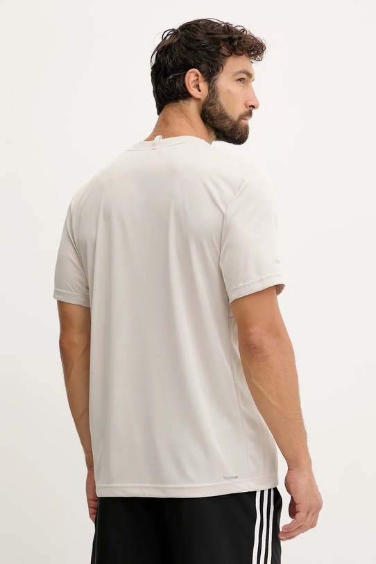 Odzież adidas Performance t-shirt Training Essentials Holiday JZ4162 beżowy
