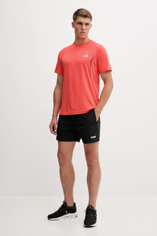 adidas Performance t-shirt Tech App JZ8494 pomarańczowy AW25