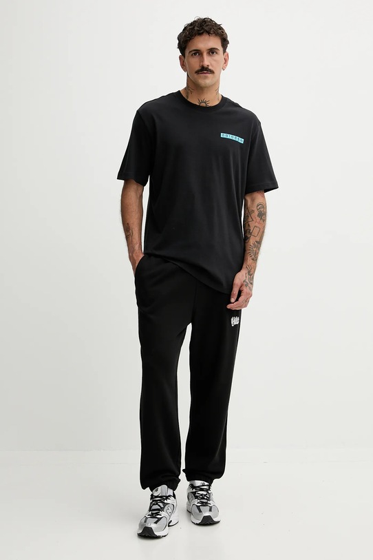 adidas Originals t-shirt bawełniany Graphic KA0621 czarny AW25