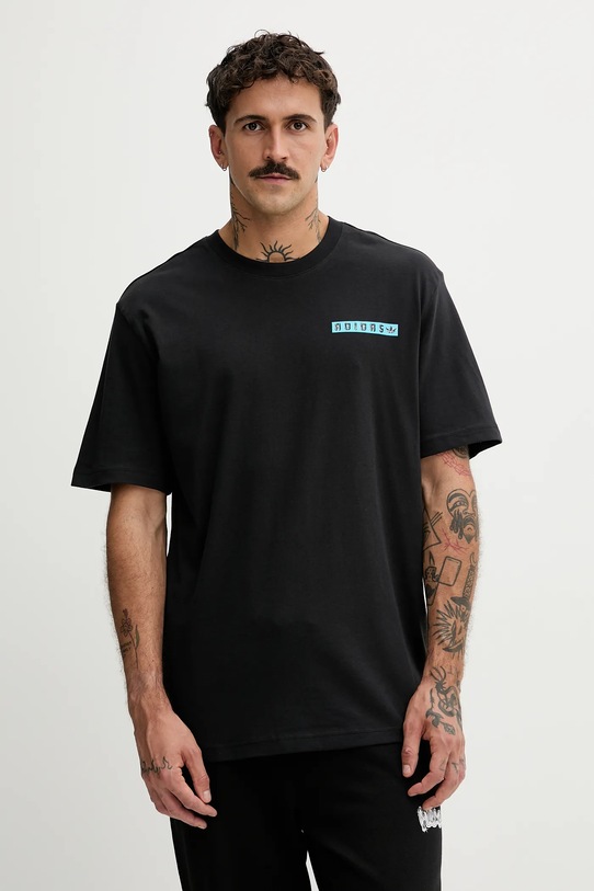 Odzież adidas Originals t-shirt bawełniany Graphic KA0621 czarny