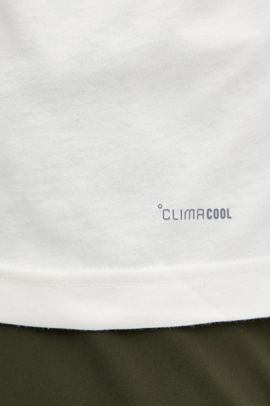 adidas Performance t-shirt treningowy GFX KC5862 beżowy