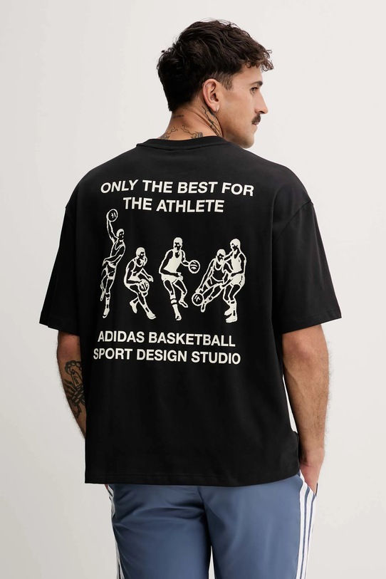adidas Originals t-shirt Sport Design GFX pozostałe czarny JW6646