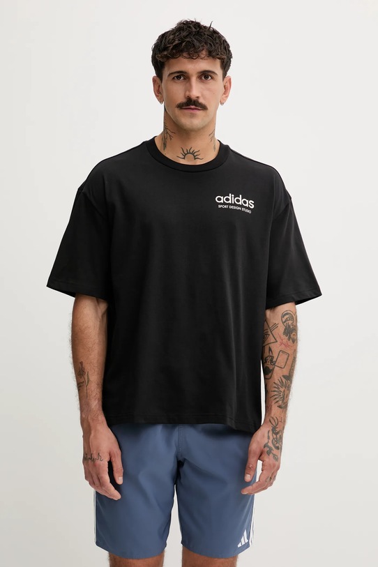 Odzież adidas Originals t-shirt Sport Design GFX JW6646 czarny