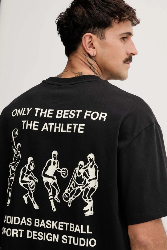adidas Originals t-shirt Sport Design GFX czarny JW6646