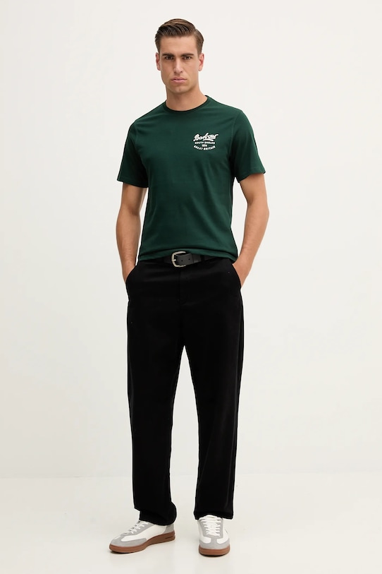 Pamučna majica Barbour MTS1347 zelena AW25