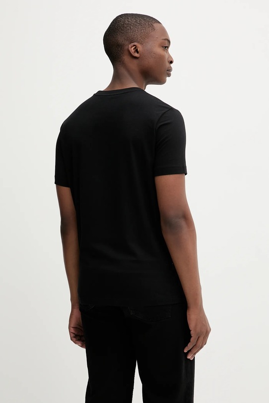 Odzież Iceberg t-shirt bawełniany F014.6327. czarny