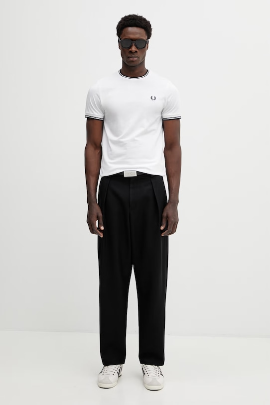 Fred Perry t-shirt bawełniany M1588V biały