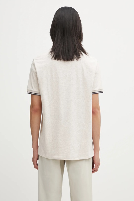 Odzież Fred Perry t-shirt bawełniany M1588V beżowy