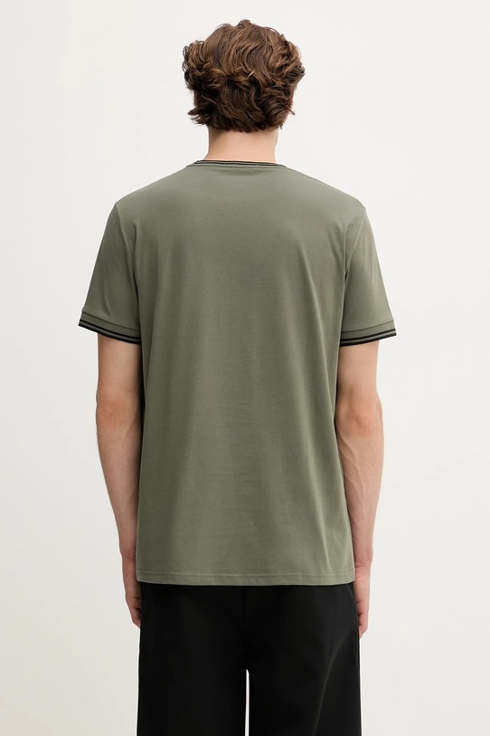 Oblečení Bavlněné tričko Fred Perry M1588V zelená