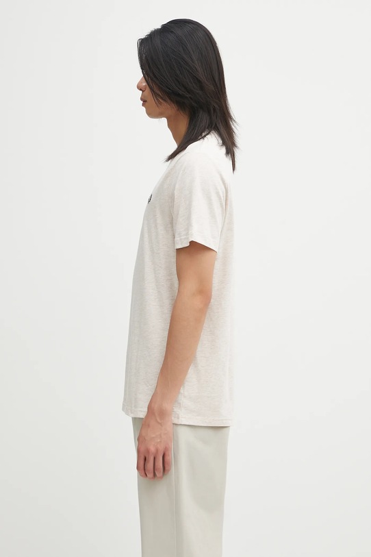 Fred Perry t-shirt bawełniany M1600V beżowy AW25