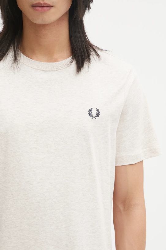 Fred Perry t-shirt bawełniany beżowy M1600V