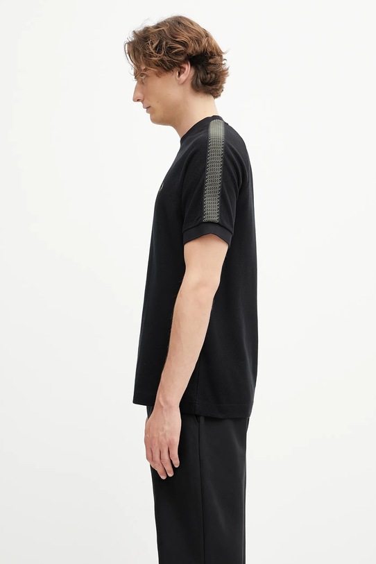 Fred Perry t-shirt bawełniany M1697 czarny AW25