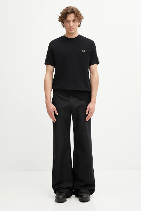 Fred Perry t-shirt bawełniany M1697 czarny