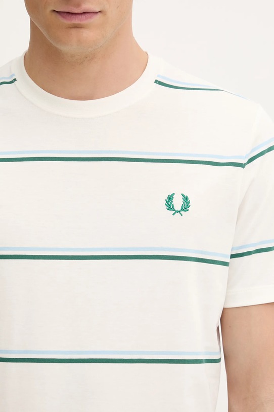 Fred Perry t-shirt bawełniany biały M1734