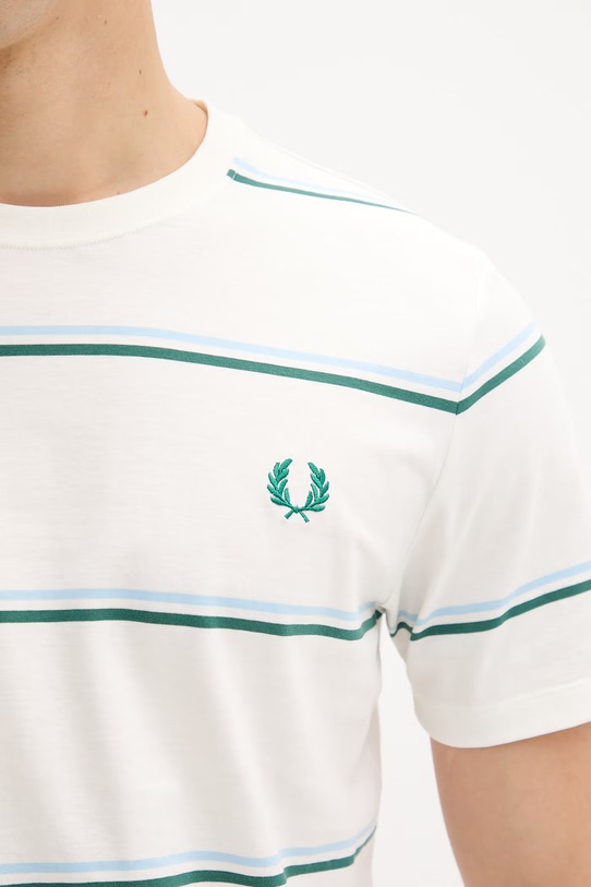 Fred Perry t-shirt bawełniany M1734 biały