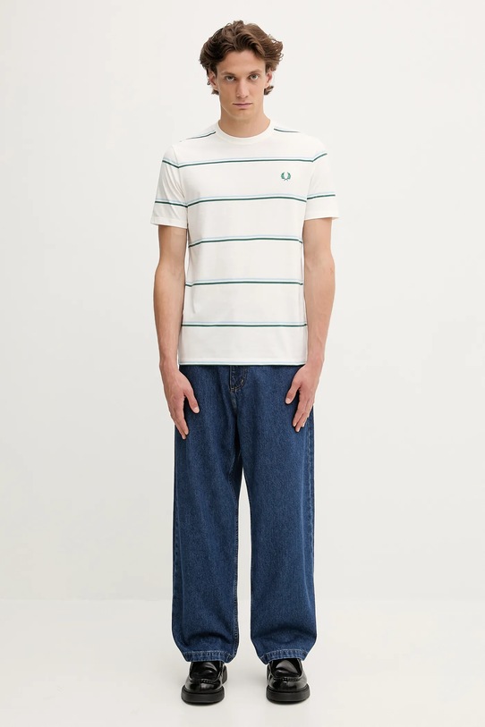 Fred Perry t-shirt bawełniany M1734 biały