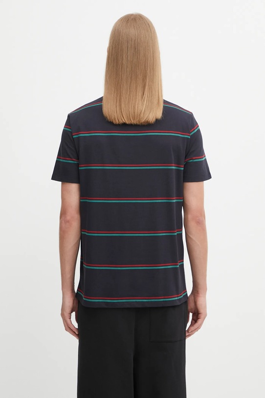 Oblečenie Bavlnené tričko Fred Perry M1734 tmavomodrá