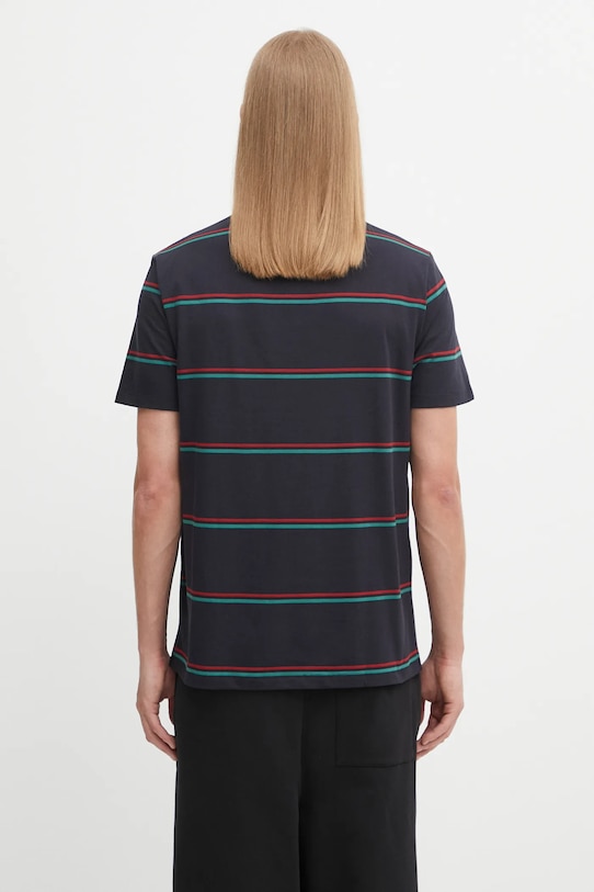 Одежда Хлопковая футболка Fred Perry M1734 тёмно-синий