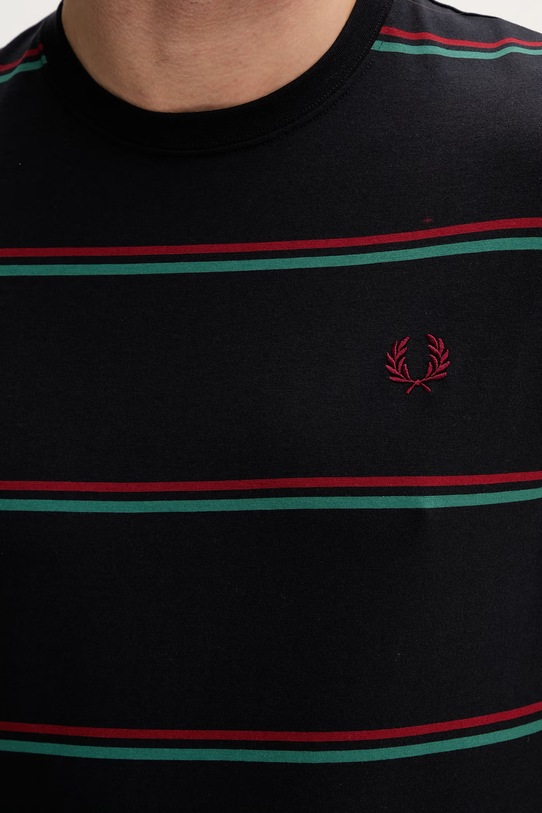 Fred Perry t-shirt bawełniany M1734 granatowy