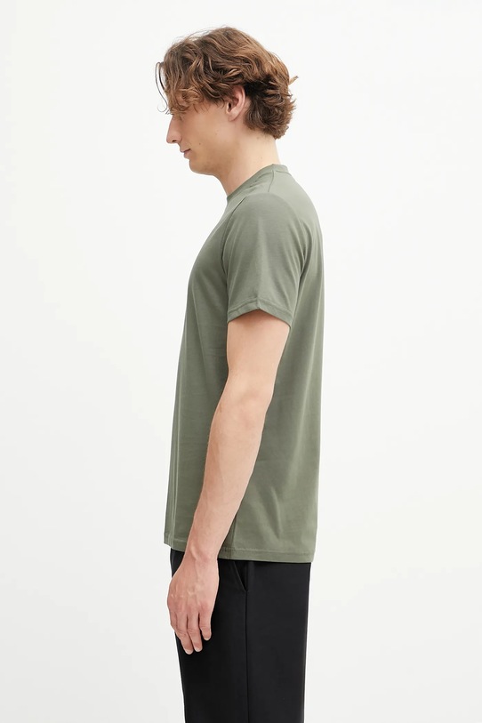 Памучна тениска Fred Perry M4580 зелен AW25