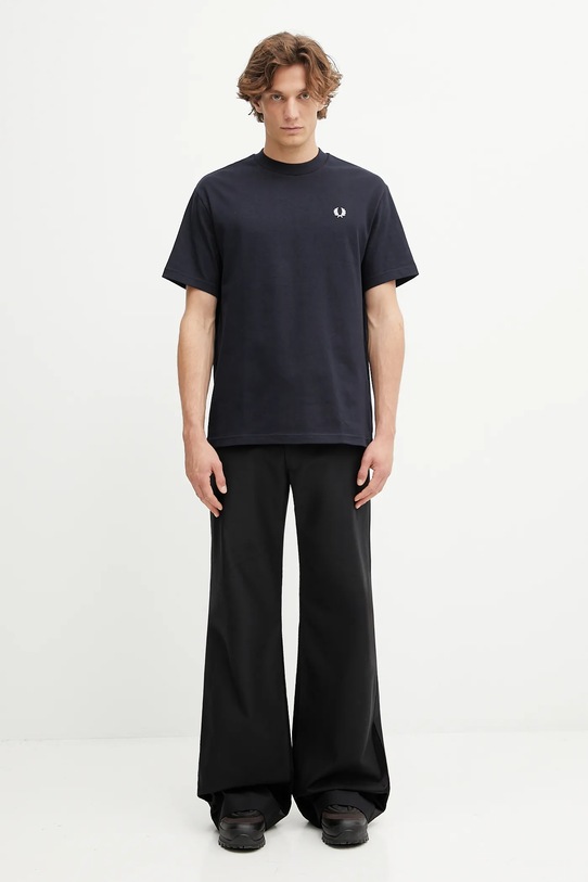 Fred Perry t-shirt bawełniany M8710 granatowy