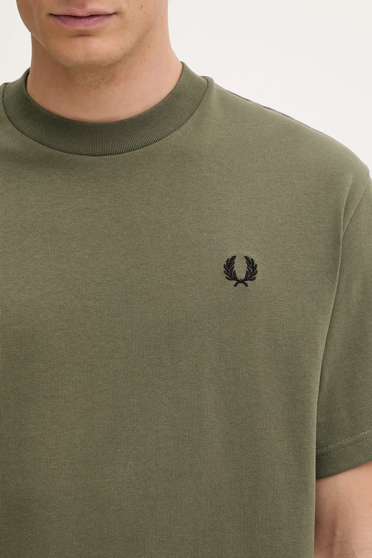 Fred Perry t-shirt bawełniany zielony M8710