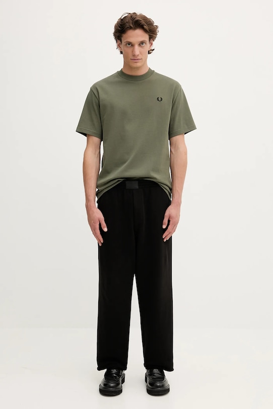 Fred Perry t-shirt bawełniany M8710 zielony