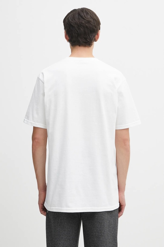 Abbigliamento Fucking Awesome t-shirt in cotone Last Night PN20151 bianco