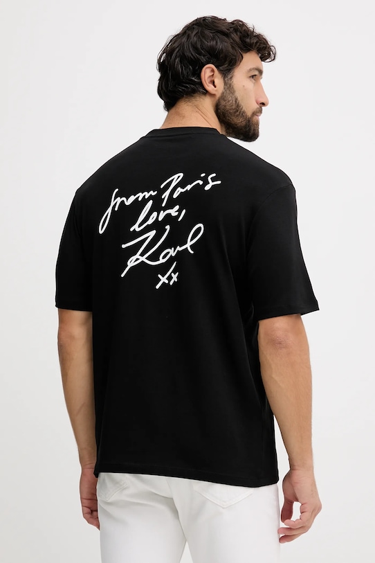 Odzież Karl Lagerfeld t-shirt Karl Lagerfeld x Paris Hilton 554235.755420 czarny