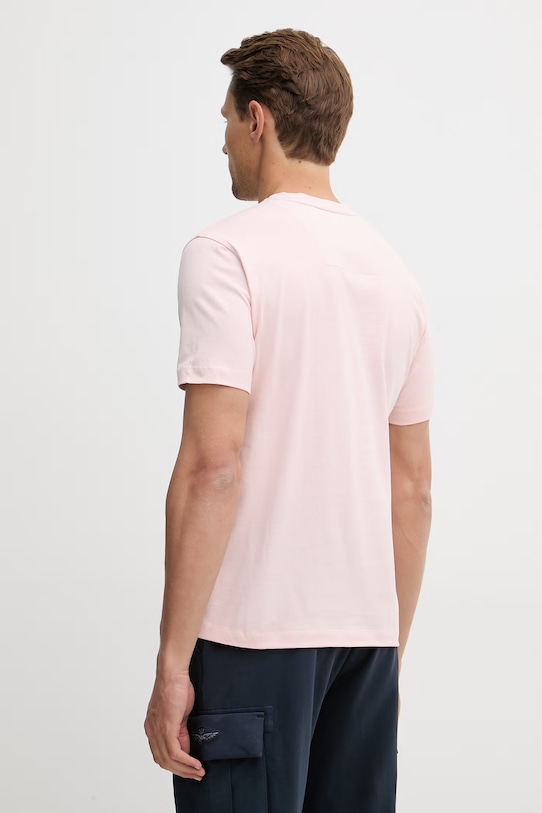 Одежда Хлопковая футболка Aeronautica Militare TS1580UJ00372 розовый